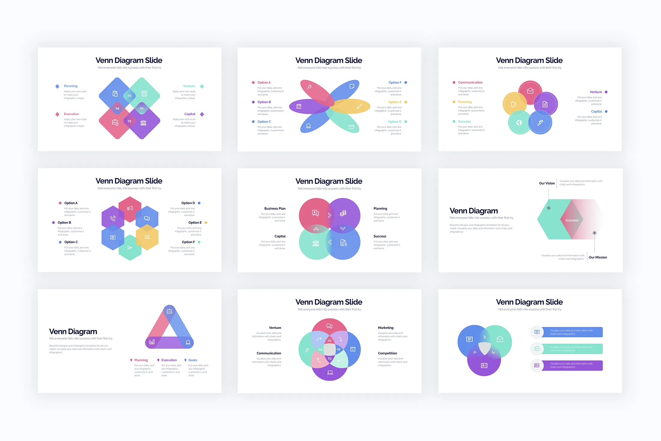 Venn Diagram Google Slides Infographics