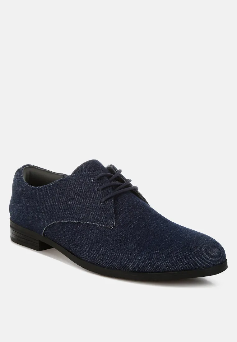 Zapier Men's Denim Oxford Shoes