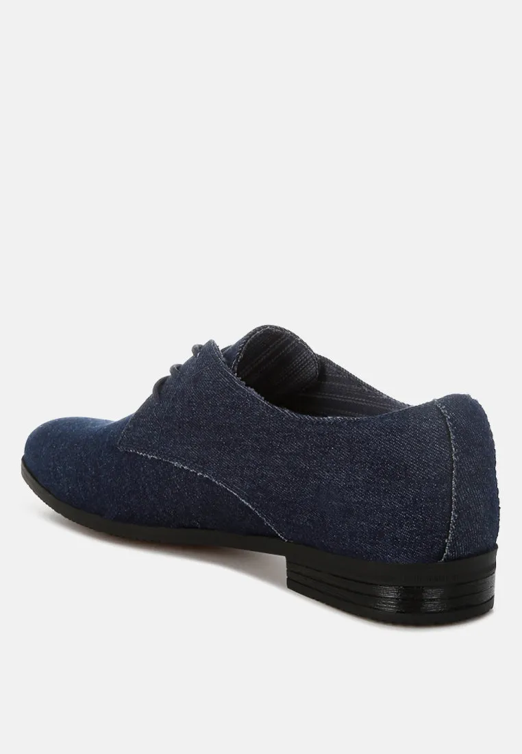 Zapier Men's Denim Oxford Shoes